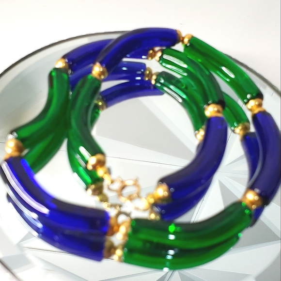 Vintage 1960's ARCHIMEDE SEGUSO for CHANEL Murano Glass Necklace - Picture 6 of 6